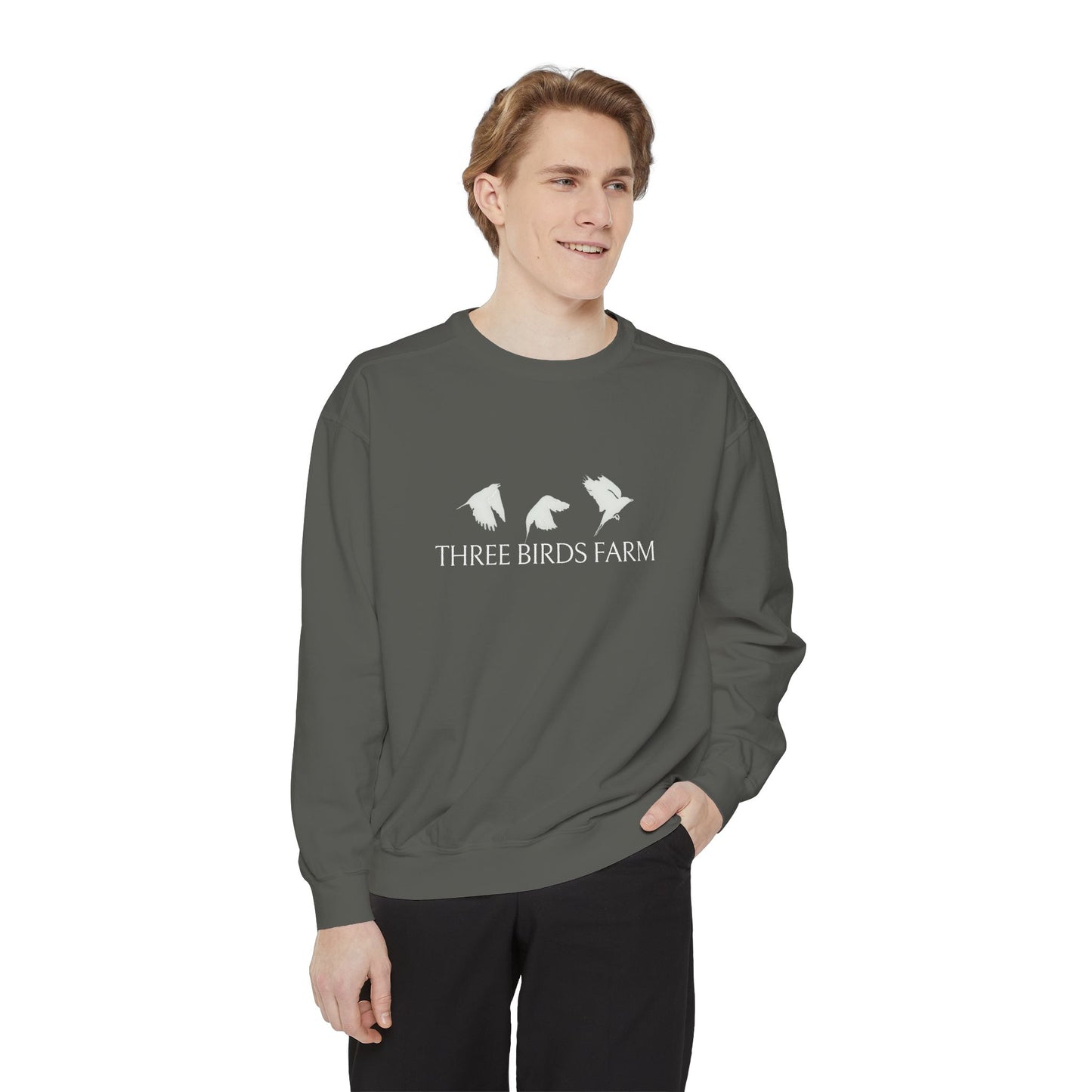 Three Birds Comfort Colors Sweatshirt