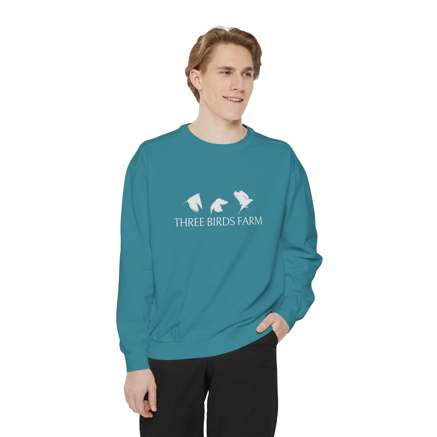 Three Birds Comfort Colors Sweatshirt