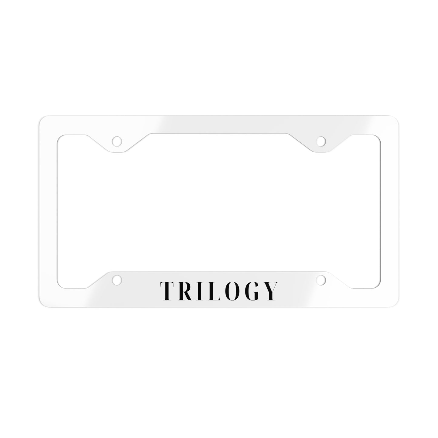 Metal License Plate Frame