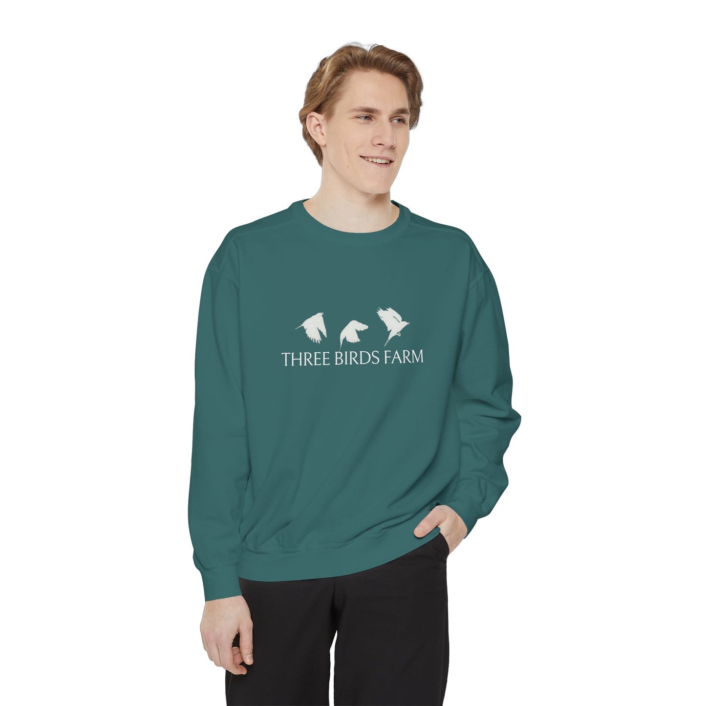 Three Birds Comfort Colors Sweatshirt