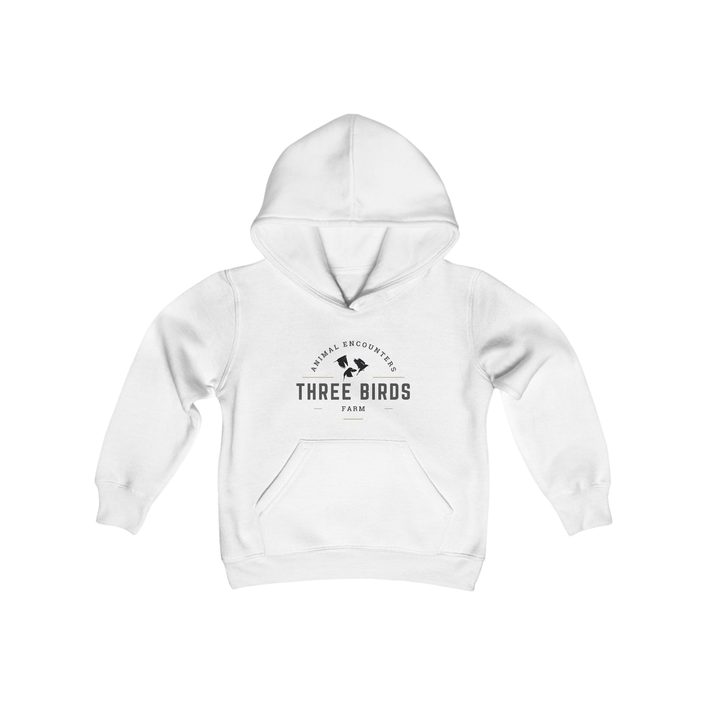 Three Birds Youth Hooded Sweatshirt